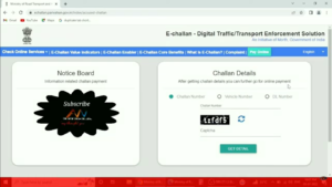 E challan Status