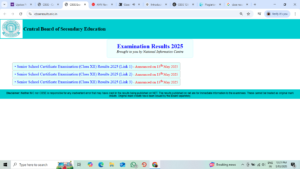 CBSE Results 2025 Out