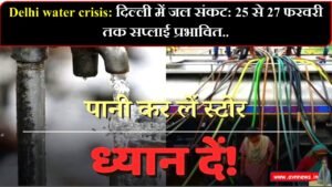 Delhi water crisis