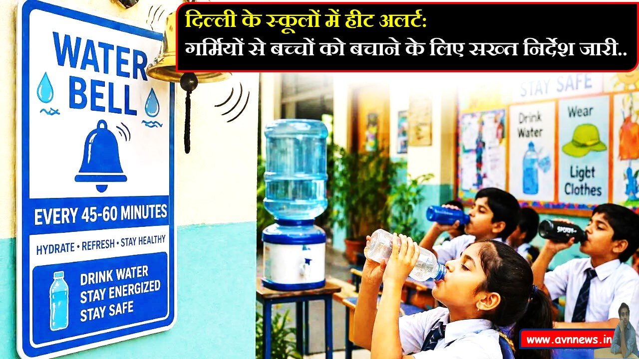 दिल्ली के स्कूलों में हीट अलर्ट