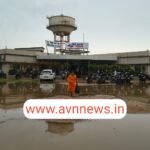 गिद्धौर में बारिश के बाद मैत्री करुणा नेत्रालय के आगे जलजमाव, मरीजों को हो रही भारी परेशानी