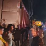 जमुई सड़क हादसा: 12 घंटे से सड़क पर खड़े खराब हाइवा से टकराई बाइक, एक युवक गंभीर