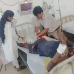 गिद्धौर हाईवे पर कांवरिया वाहन का कहर, टेम्पो-बाइक और साइकिल को रौंदा, दो घायल