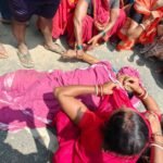 जमुई में दर्दनाक सड़क हादसा: पिकअप ने महिला को कुचला, मौत के बाद सड़क जाम