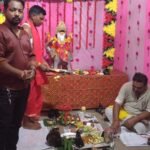 गिद्धौर विद्युत आपूर्ति प्रशाखा में धूमधाम से हुई भगवान विश्वकर्मा की पूजा, अधिकारियों-कर्मचारियों ने की सुख-समृद्धि की कामना