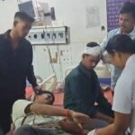 जमुई में तेज रफ्तार दो बाइकों की आमने-सामने टक्कर, दो युवक गंभीर घायल; एक की हालत नाजुक